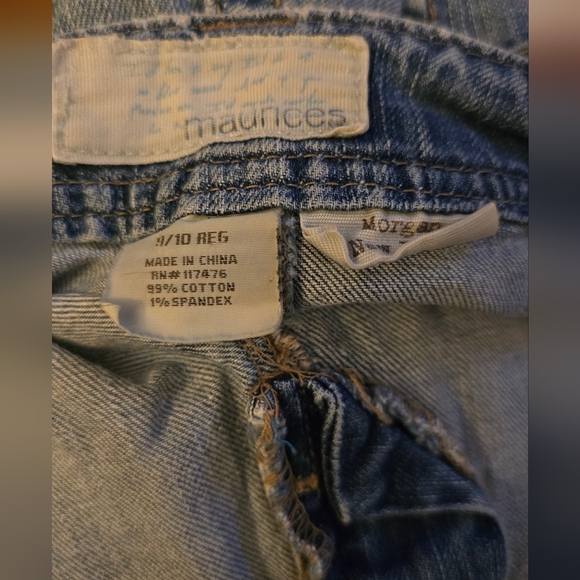 Maurices Morgan New Boot denim jeans size 9/10 reg.  Very nice. - Picture 7 of 7